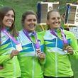 Svetovno Field prvenstvo - bronasta medalja - ženska ekipa, Toja Elison, Ana Umer in Tina Gutman