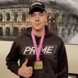 Svetovni dvoranski pokal Nimes - srebrna medalja mladinci SL Staš Modic
